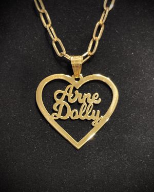 Heart Name Necklace
