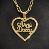Heart Name Necklace