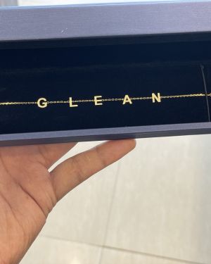 Letter Name Bracelet