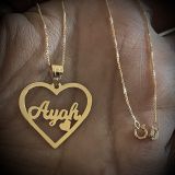 Heart Name Necklace