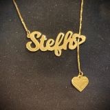 Name Necklace – Extension Heart ❤️