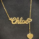 Name Necklace – Extension Heart ❤️