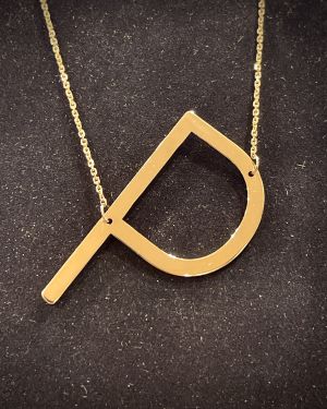 Letter 4 CM – Standard Necklace