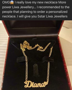 Name Necklace  – New Cuban Necklace