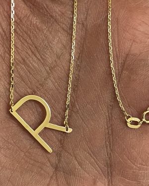 Letter 2 CM – Premium VC Necklace