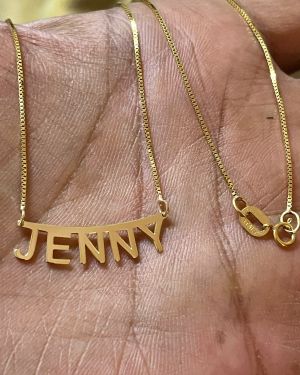 Letter Name Necklace