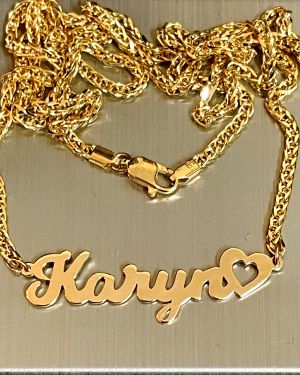 Name Necklace – New Foxtail Necklace