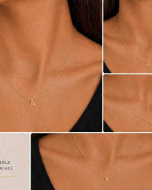 Small Letter Necklace