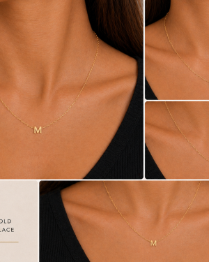 Small Letter Necklace