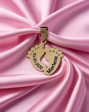 Baby Feet Pendant