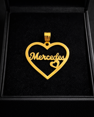 Name Heart – Pendant