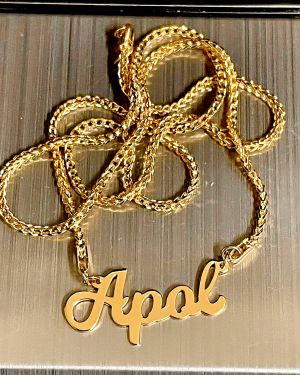 Name Necklace – Franco Chain