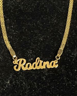 Name Necklace – Carpet Chain