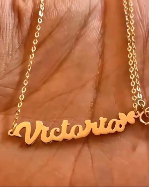 Name Necklace – Cable Chain
