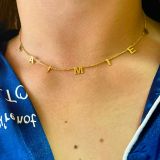 Letter Name Necklace