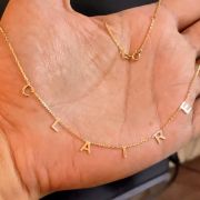 Letter Name Necklace