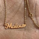 Name Necklace – Cable Chain