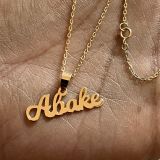 Name Necklace – Cable Chain