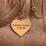 Photo Heart – Cable Chain