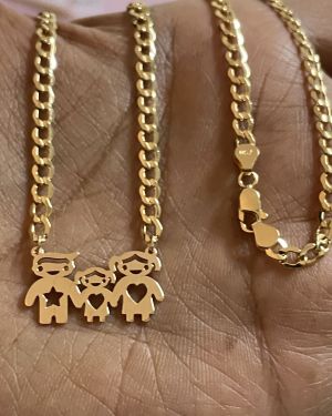 Family Necklace – Cuban Chain