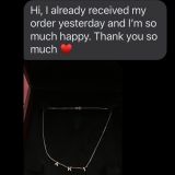 Letter Name Necklace