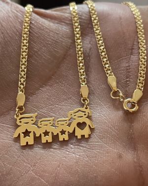 Family Necklace – Carpet Chain