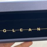 Letter Bracelet – Cable Chain