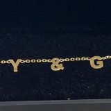 Letter Bracelet – Cable Chain