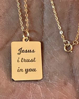 Engrave Rectangle – Cable Chain