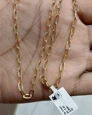 Paperclip Chain – 18 Inches