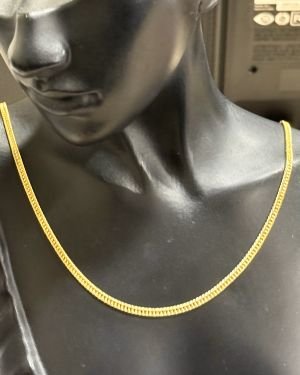 Diamond-Cut Micro Curb Chain