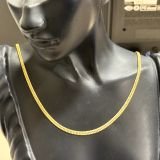 Diamond-Cut Micro Curb Chain